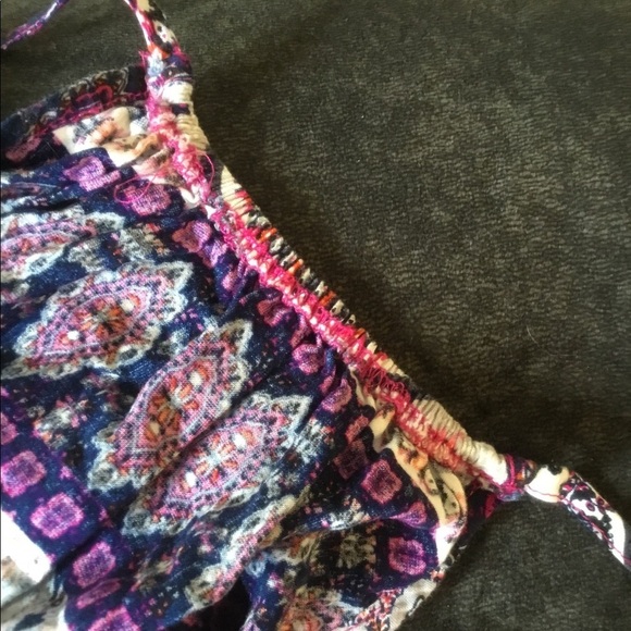 MOSSIMO XS used multi color Romper - Picture 2 of 16